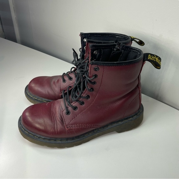 Dr. Martens Other - Dr. Martens Cherry Red Ankle Boots